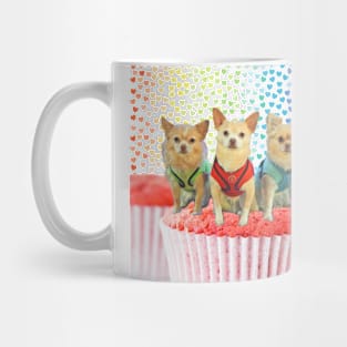 Red Velvet Chihuahua Mug